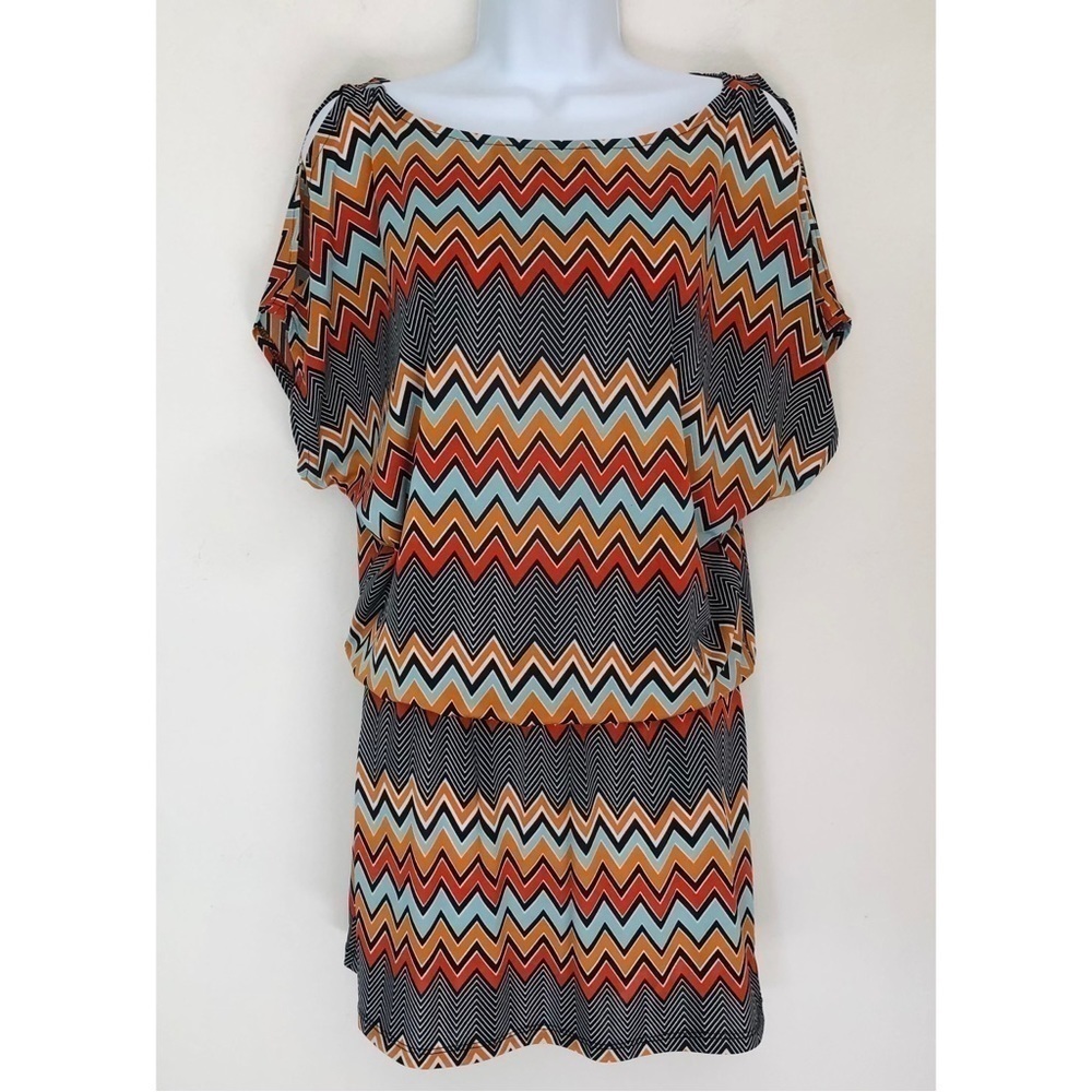 Veronica M. Cold Shoulder Tunic/ Mini Dress
